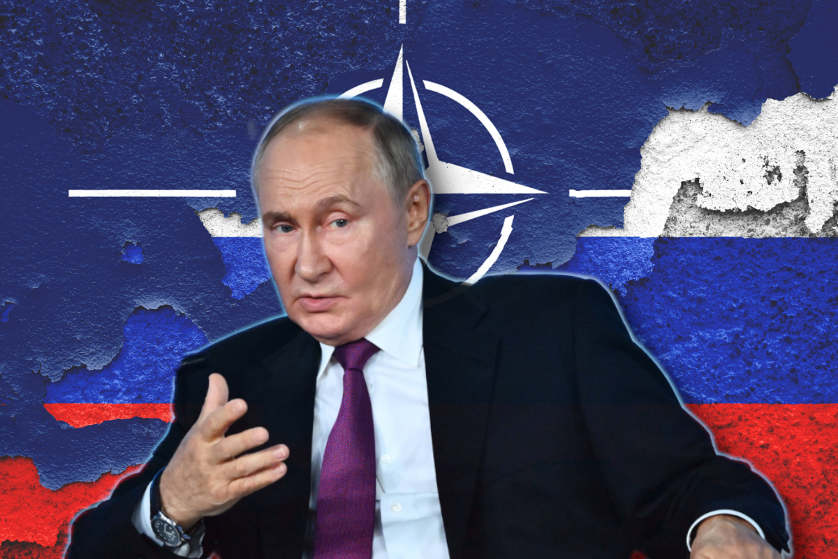 Wladimir Putin fühlt sich von der NATO provoziert. Anlass sind die Waffenlieferungen 