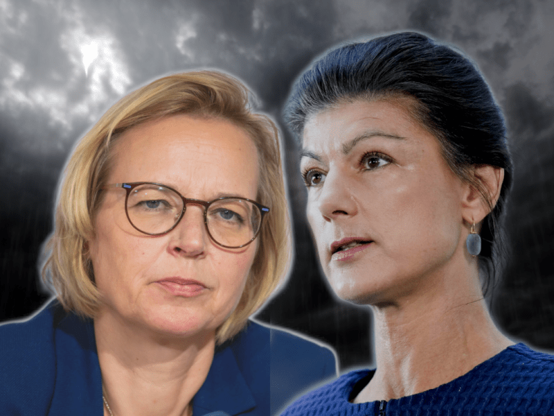 BSW-Zoff zwischen Wagenknecht und Wolf?