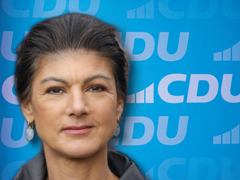 Wagenknecht-Ärger in der CDU.