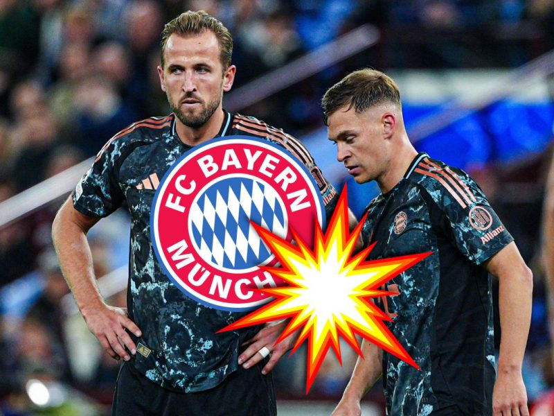 Beim FC Bayern München steht Harry Kane plötzlich in der Kritik.