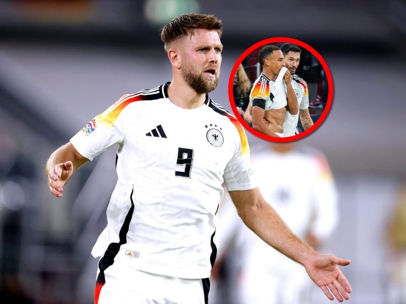 Niclas Füllkrug beobachtet genau, was seine neuen Konkurrenten treiben.