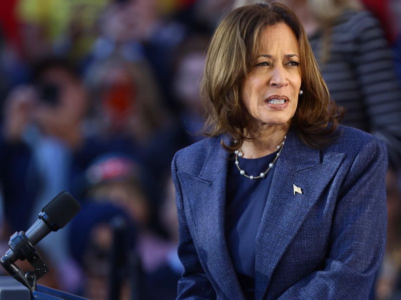 Kamala Harris erhebt Vorwurf gegen Fox News.