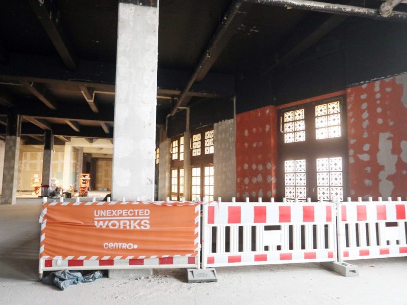 Oberhausen: Bauarbeiten im Centro