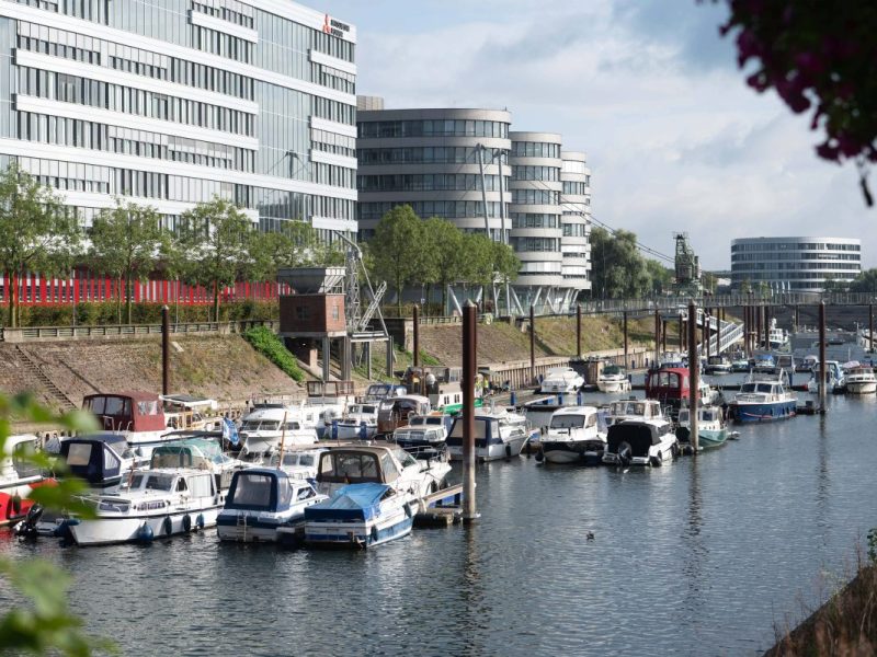 Innenhafen in Duisburg