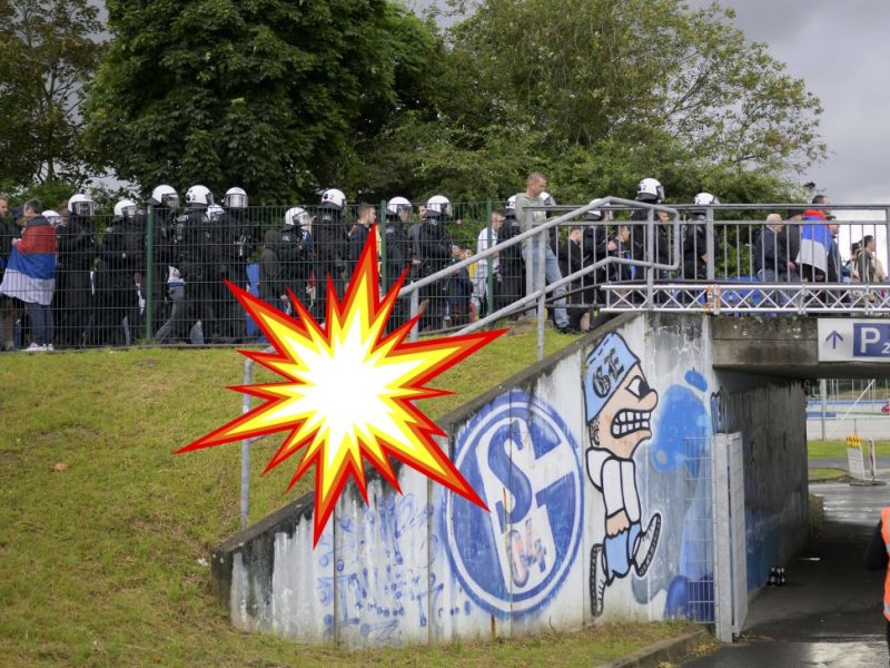 Nach dem Champions League-Spiel auf Schalke kam es zu einer heftigen Auseinandersetzung. Maßgeblich beteiligt waren Ultras des FC Schalke 04.