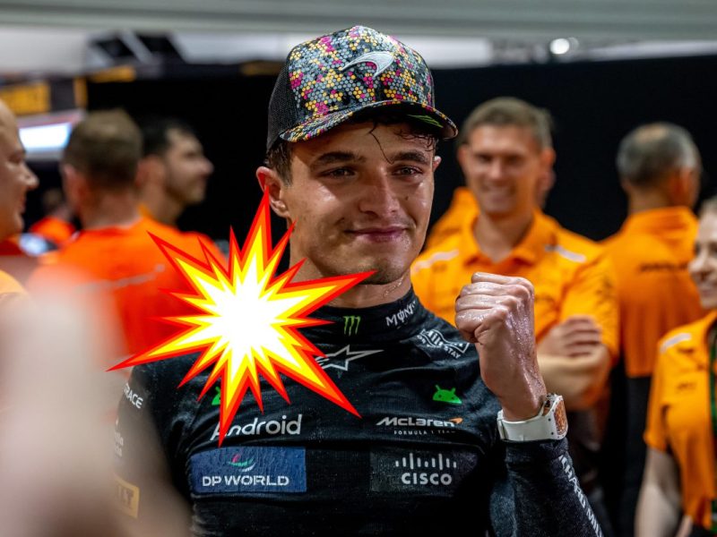 Lando Norris kennt erstmals in seiner Karriere um den großen Formel-1-Titel. Jetzt fährt er die Krallen in Richtung Konkurrenz aus.