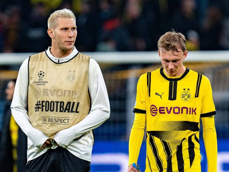 Borussia Dortmund: Niklas Süle schaute in der Champions League nur zu.