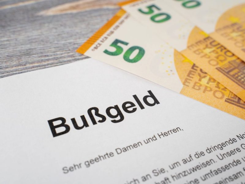 Bußgeld