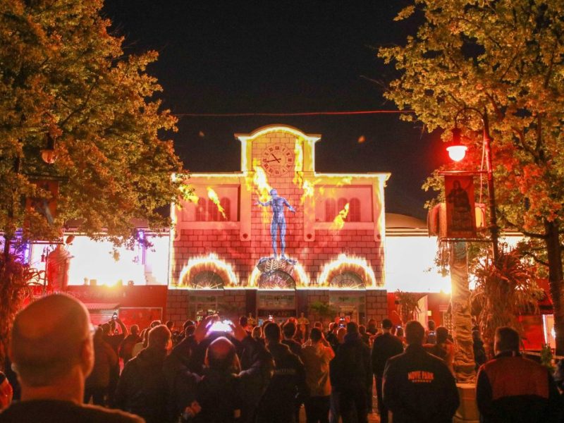 Movie Park mit Halloween-Festival: Sie dürfen nicht rein.