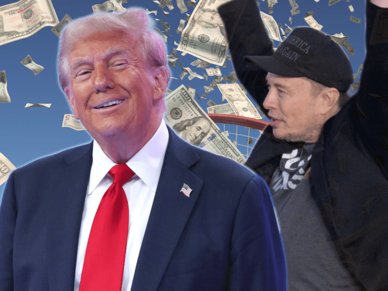 Elon Musk unterstützt Trump mit einer perfiden Masche.