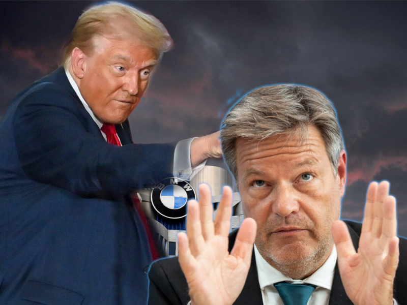 Die deutsche Wirtschaft könnte unter einer Amtszeit von Donald Trump einbrechen.