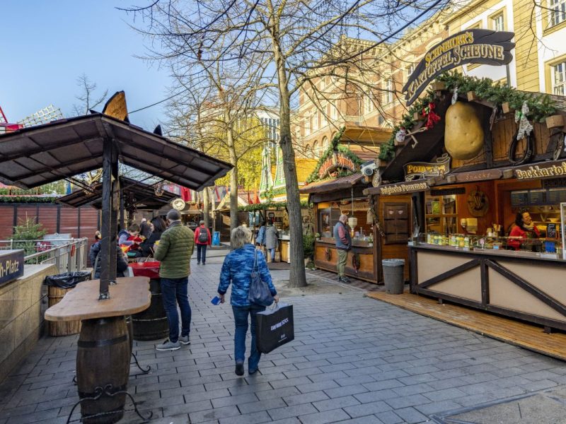 Der Duisburger Weihnachtsmarkt öffnet am 14. November 2024. (Archivfoto)