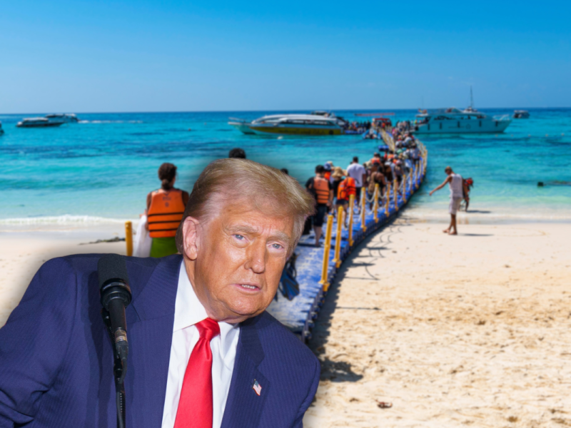 Kuriose Trump-Flucht: Vier Jahre fernab: Wer dabei sein will, muss tief in die Tasche greifen