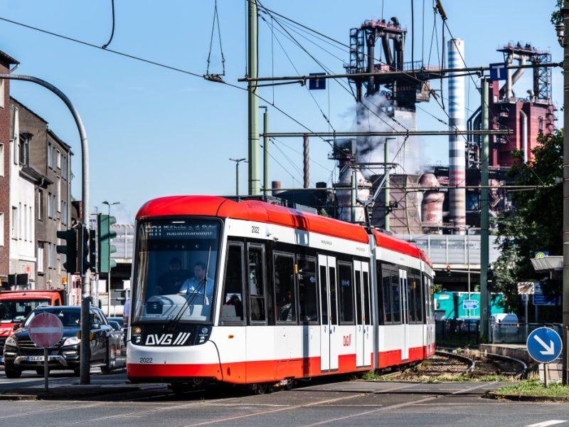 Straßenbahn in Duisburg