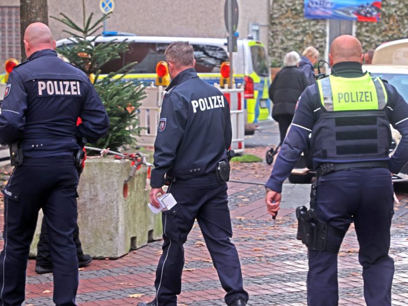 Weihnachtsmarkt NRW_ Polizei (Symbolbild)