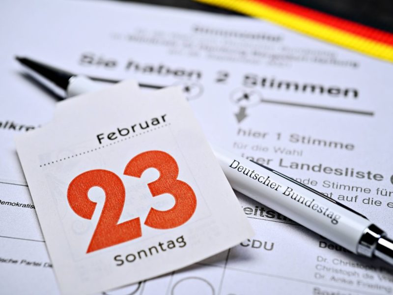 Neuwahl am 23. Februar 2025.
