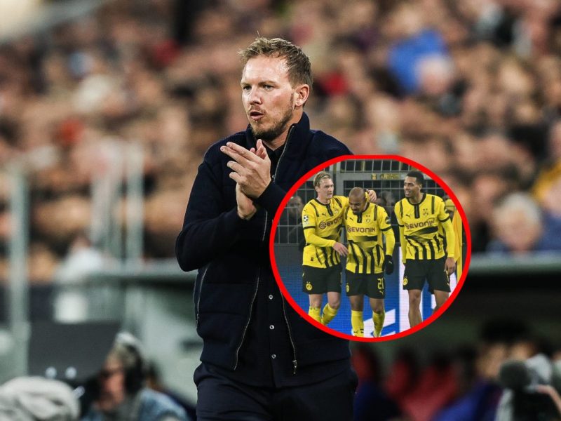 Bundestrainer Julian Nagelsmann sorgt für eine faustdicke Überraschung! Bei Borussia Dortmund dürfen sich zwei Stars freuen.