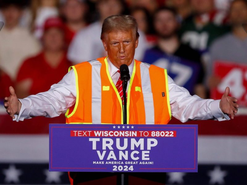 Donald Trump verliert in einem wichtigen Swing State die Gunst der Wähler.