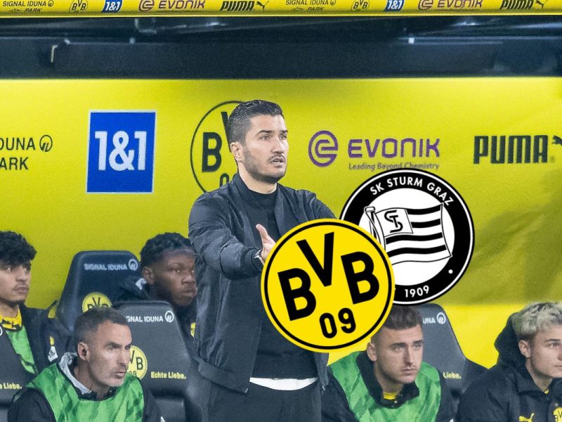 Vor dem Champions-League-Spiel zwischen Borussia Dortmund und Sturm Graz gibt es bittere Nachrichten für Schwarz-Gelb.