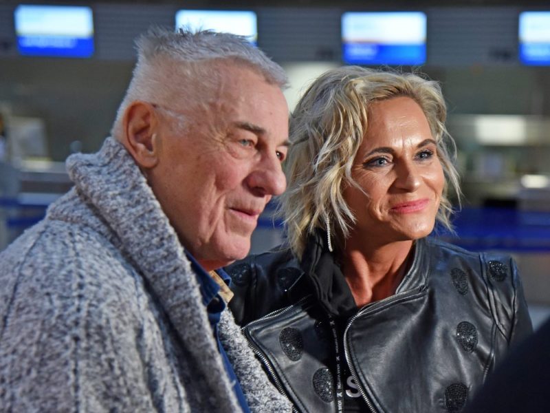 Heinz Hoenig und seine Frau Annika Kärsten-Hoenig