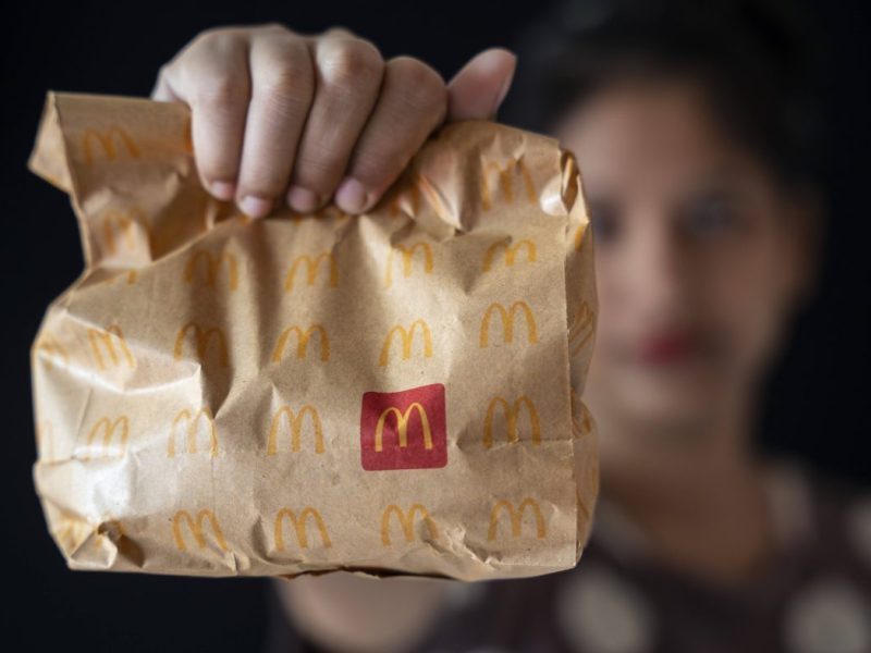 McDonalds: Tauchversuch