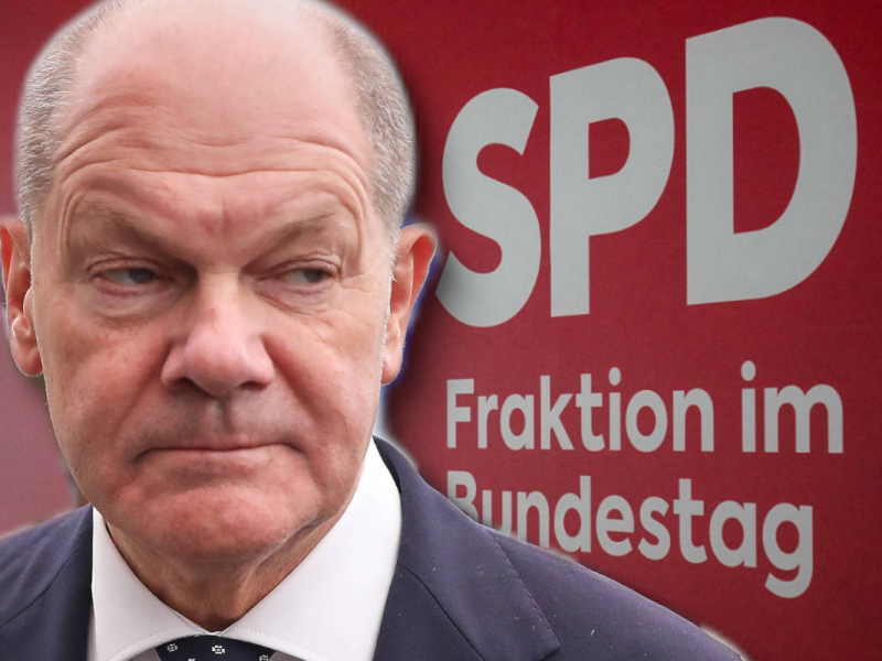 Olaf Scholz in der Krise