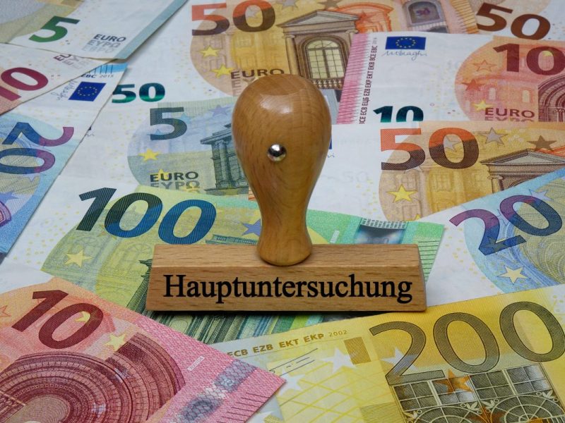 Kosten bei der Hauptuntersuchung beim TÜV