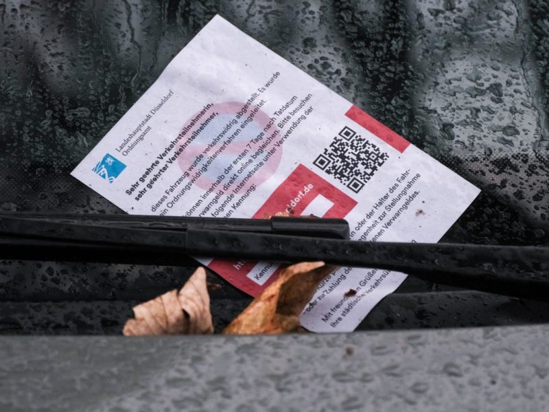 Bußgeld: Parkregeln