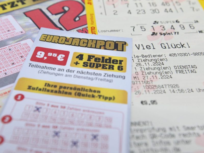 Lotto-Schein: Eurojackpot