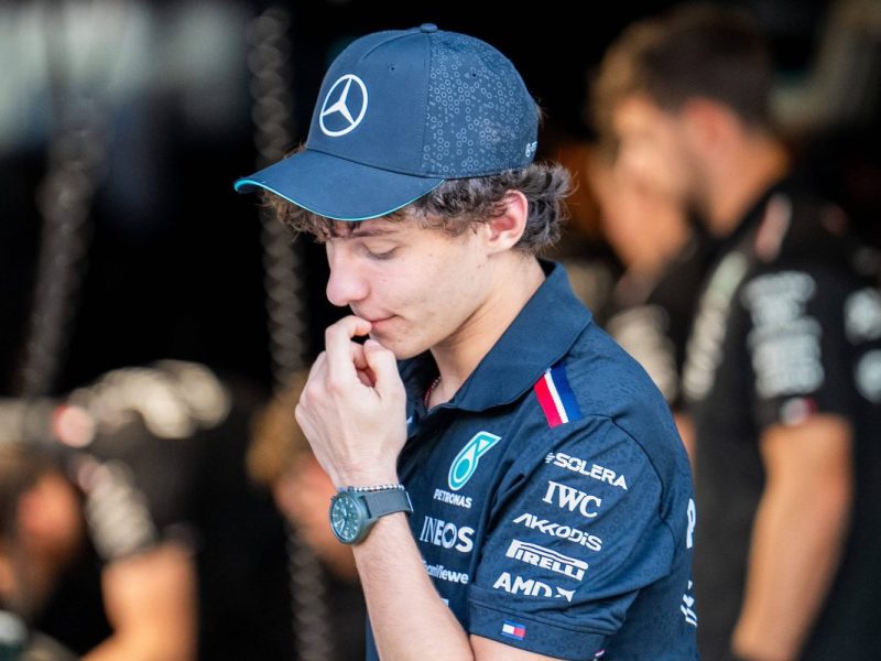 Formel 1: Kimi Antonelli muss zusehen.