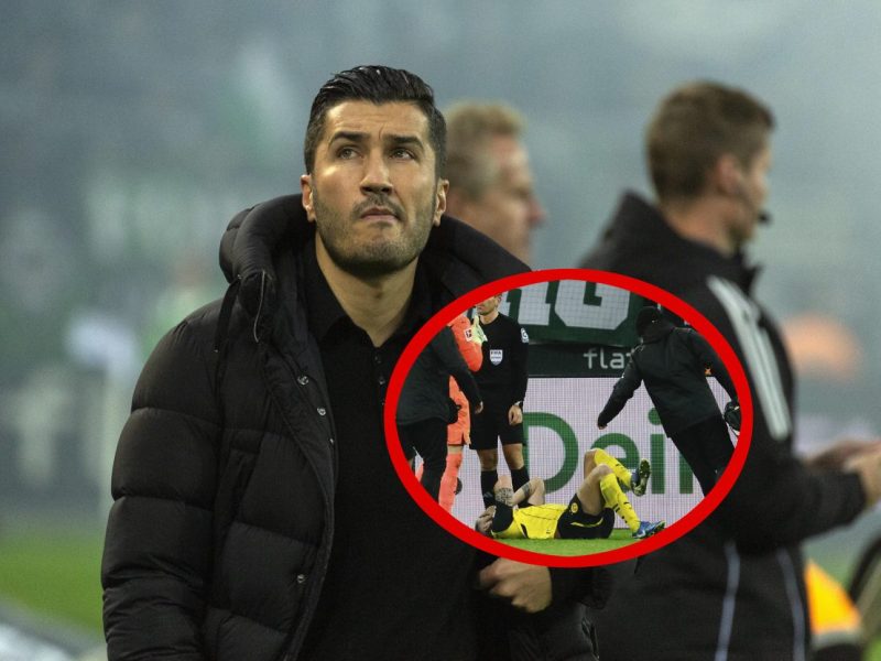 Die schlechten Nachrichten bei Borussia Dortmund reißen nicht ab. Trainer Nuri Sahin muss eine lange Zeit auf einen Leistungsträger verzichten.