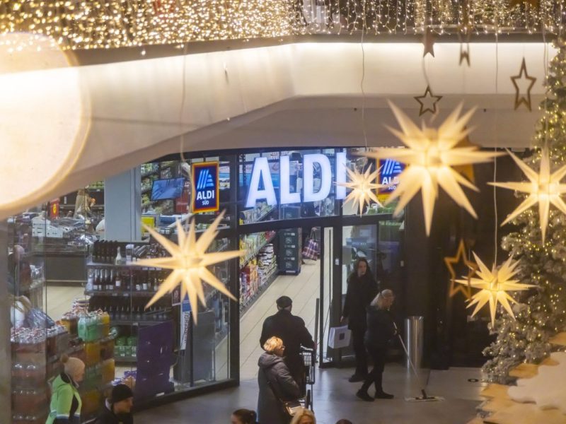 Eine Aldi-Filiale in Essen hat auch über Weihnachten geöffnet! (Symbolfoto)