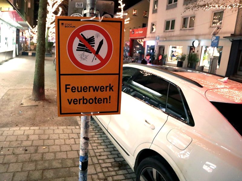 Essen: Böller-Verbot - Silvester (Symbolbilld)