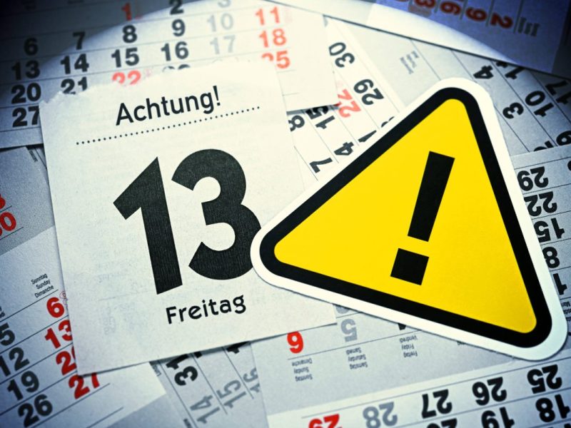 Freitag, der 13.: Vom Pech verfolgt?