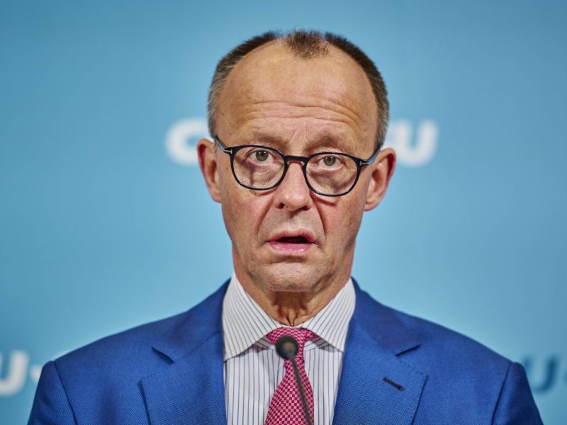 Friedrich Merz muss schleichenden Abwärtstrend hinnehmen.