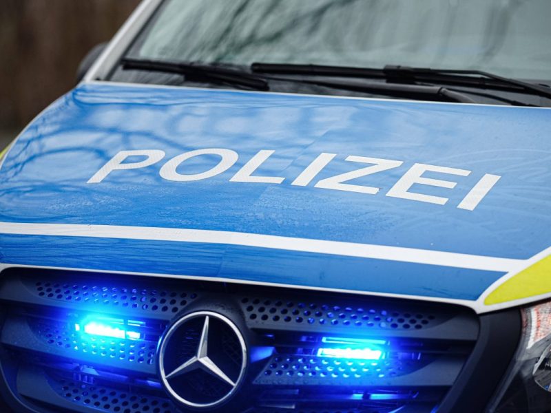 Polizeiauto mit Blaulicht