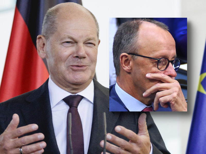 Spannung im Wahlkampf: Scholz gegen Merz