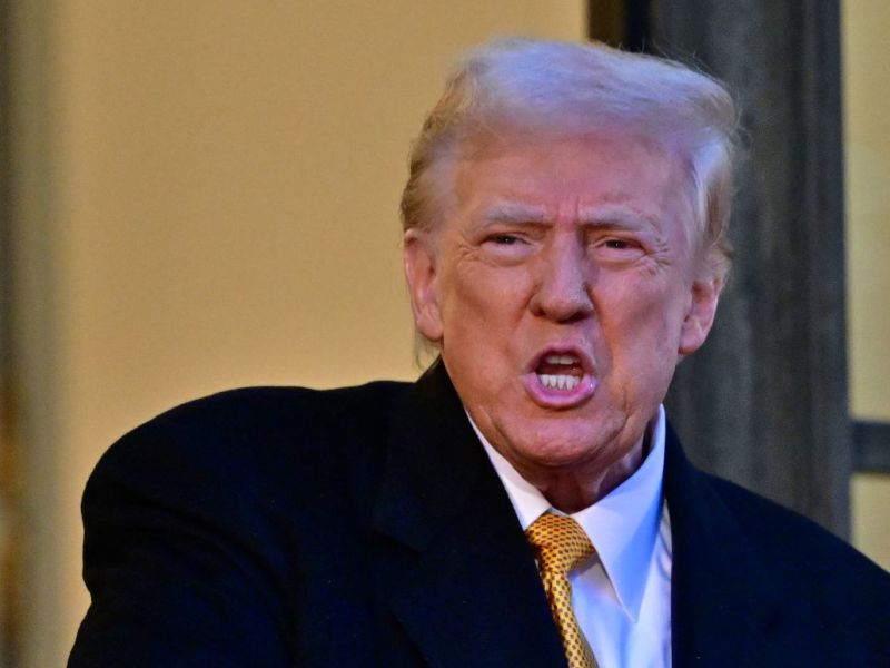 Donald Trump mit seinem gewohnten Look.