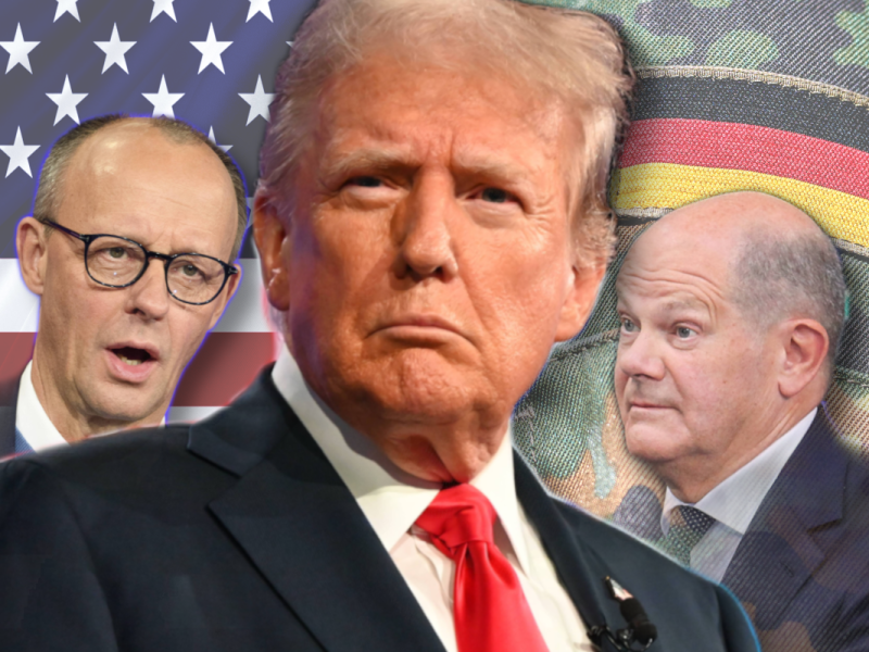 Trump erschüttert die deutsche Polit-Elite mit einer Forderung.