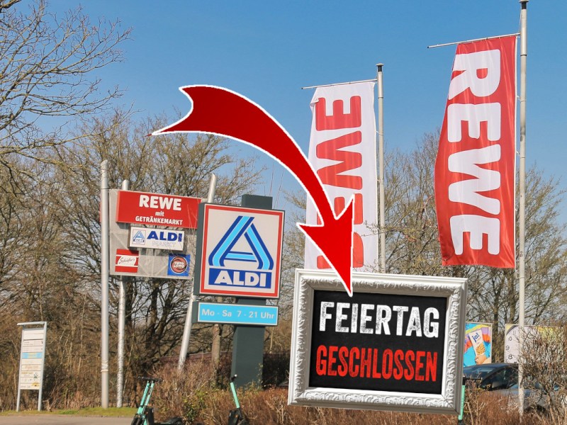 aldi rewe kaufland geschlossen