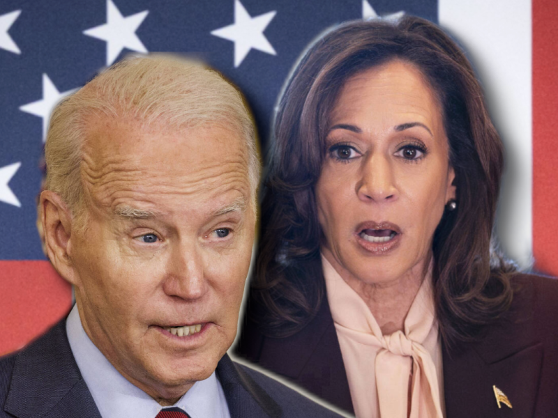 Biden fällt Harris in den Rücken.