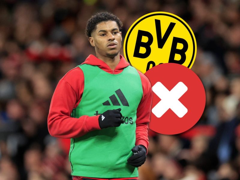 Marcus Rashford und Borussia Dortmund? Wohl doch nicht.