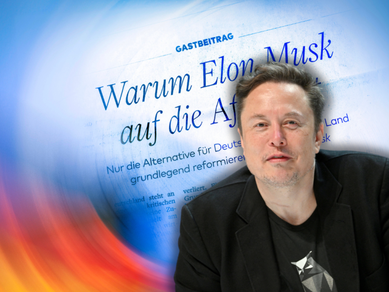 Hat Elon Musk seinen Welt-Beitrag durch KI verfassen lassen?