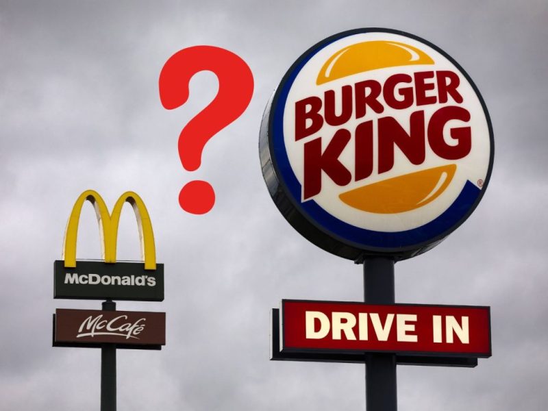 Groeßte Fast-Food-Ketten in Deutschland.