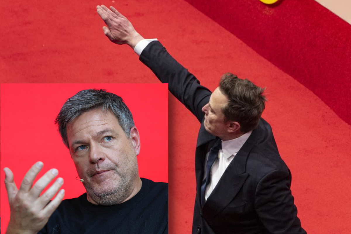 Hitlergruß-Vergleich: Habeck und Musk