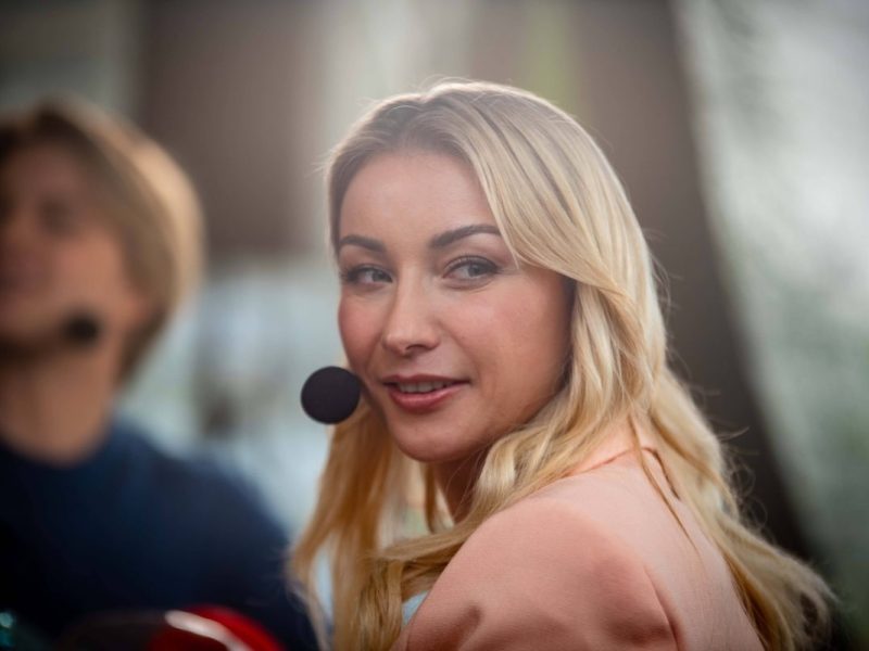 Anna-Carina Woitschack geriet auf dem Weg zum Dschungel-Flugzeug in eine Polizeikontrolle.