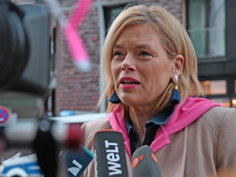 Kritik an Klöckners Reaktion auf Aschaffenburg.