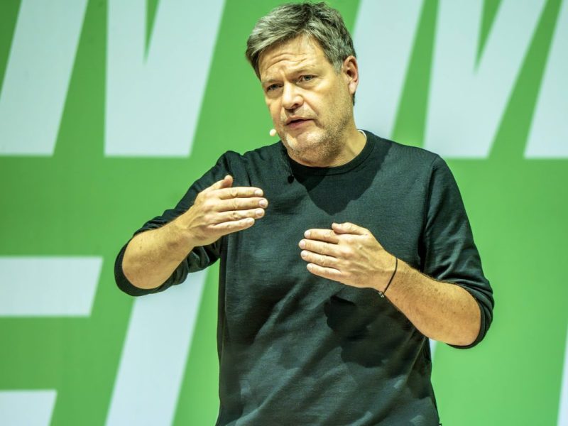 Notfall bei Habeck-Auftritt