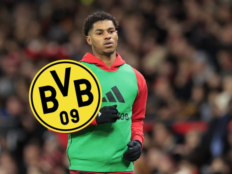 Plötzlich wird die Spur zu Marcus Rashford wieder heißer! Kann Borussia Dortmund den United-Star tatsächlich an die Strobelallee lotsen?