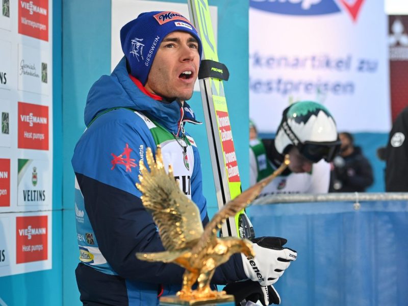 Stefan Kraft hofft auf den Gesamtsieg der Vierschanzentournee.